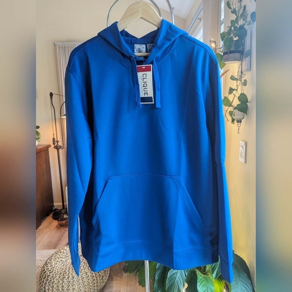 NWT Cutter & Buck Chambray Cozy Fleece Mens Jacket Size L